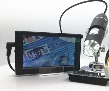 4,3-дюймовый TFT Монитор 50-1000X USB Цифровой Микроскоп Ручной Эндоскоп